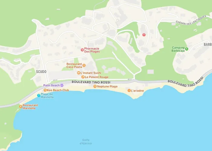 Appartement Vue Exceptionnelle - T3 Rte Sanguinaires - Santa Lina *