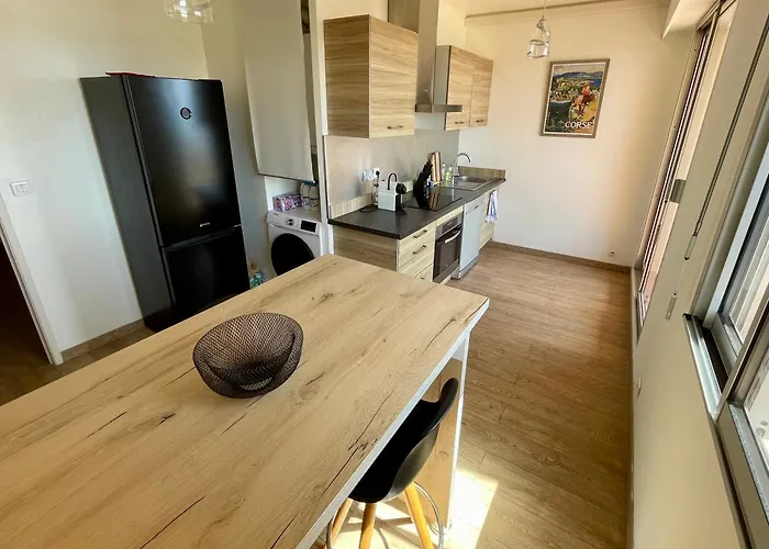 Vue Exceptionnelle - T3 Rte Sanguinaires - Santa Lina Ajaccio (Corsica)