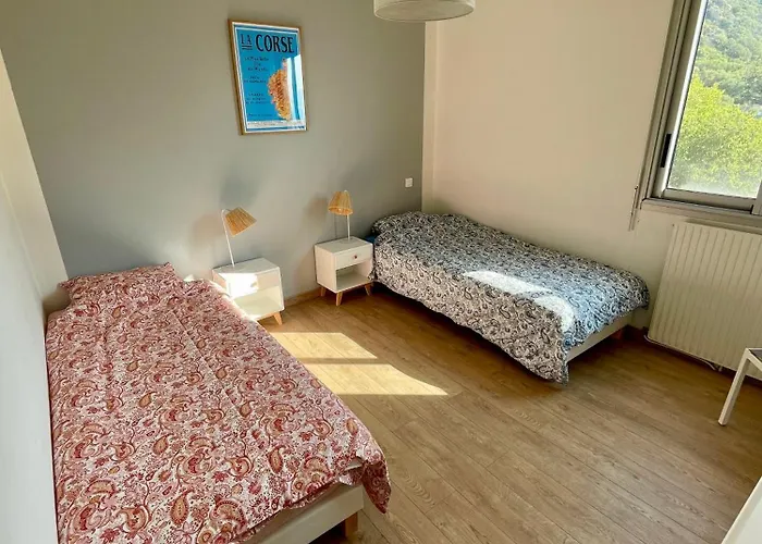 Vue Exceptionnelle - T3 Rte Sanguinaires - Santa Lina Appartement