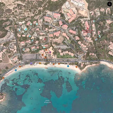 Vue Exceptionnelle - T3 Rte Sanguinaires - Santa Lina Ajaccio (Corsica)